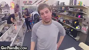 Pawn Shop Stud 3some Fucked 4 Cash By Pawn Shop Owners