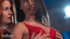 Lesbea Kaira Love and Lilly Bella individual teenage lesbian sex hot tribbing and 69 Pussy Licking