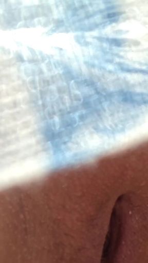 Hot Naked MILF Teasing on the Public Beach