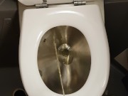Teen gay in train toilets