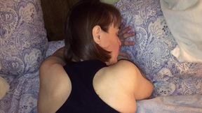 Mommy calls me her little hole fucker as we bang her ass&#x1F351; Next?