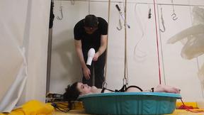 ”Bound teen sexy girl analized by rough fuck dom”