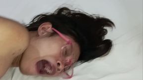 Doggy style in rainy day