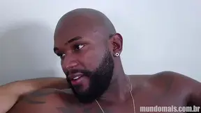 Big Black Cock Teased Before Intense Blowjob in Steamy Gay Porn Trailer