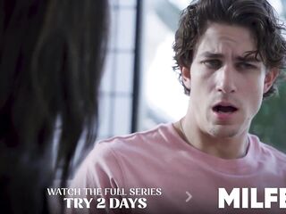 Sexy Mommy-in-Law Seduces with Forbidden Touch