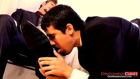 GentlemensCloset: Keith Banks And Clint Finally Gets Their Sheer Worship Grinding In Tights