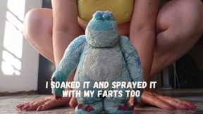 I soaked it and sprayed it with my farts too