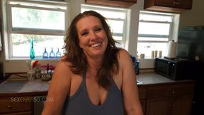 Mom's poker game turns into a strip tease, teaching son a new way to play.