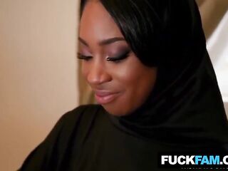 Hijabi BLACK Hottie Screws for Citizenship Lala Ivey, Ribald Rich