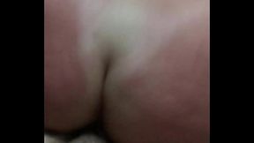 Vagabunda cavalgando com o cu