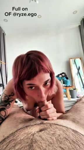 Sucking and riding my boy (full on OF)