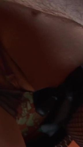 Police officer gets lucky when he finds several milf   Clip 1