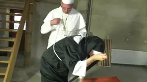 Cardinal gets his big ass fucked by slutty nuns