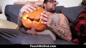 Stepson Never Imagined that Playing with Pumpkins Like that Could Feel so Good - Touchmedad