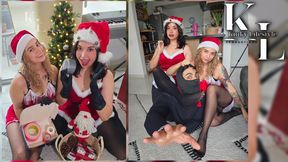 Xmas Special 2024: A Special Gift Underneath The Tree (Roleplay, FemDom, Pantyhose, Pov, Ballgagged, Tape Bondage)