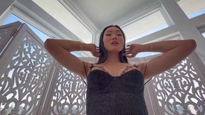 Tiny Asian Beauty Takes Massive BBC in Both Holes