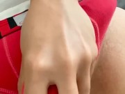 Morning Throbbing And Precum Dripping