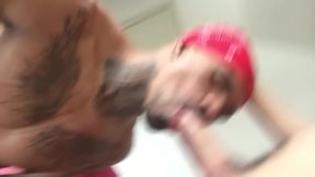 Sucking the Landlord's StepSon in a Depraved 1–on–1 Gay Blowjob Scene
