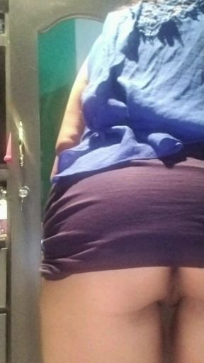 My mother-in-law's pervert is just waiting to get out of the church to make a video of her