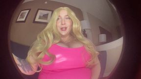 BBW Barbie Devours Tiny People: Fisheye Lens Vore