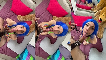 Egyptian Nights: A Blue-Haired Girl’s Nile Adventure