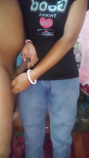 Boss picking up the employee messing with the call