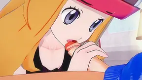 Clemonts Steamy Pokmon Adventure with Serena Ignites Forbidden Desire