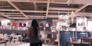 Amateur wife gets anal at IKEA