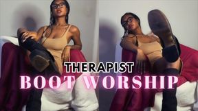 Therapist-Fantasy - She makes you worship Her boots