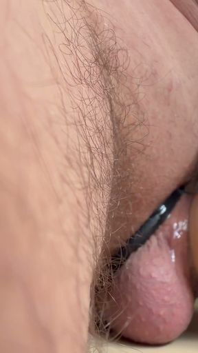 Multiple cums - close up play   Clip 1