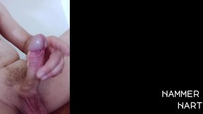 2 cumshots in slow motion a lot of sperm for you