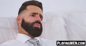 Ceo Dani Robles's banging of worker Oskar Ivan after painting