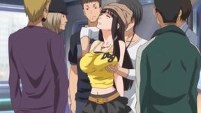 Crimson Girls 1 - Petite teen is gagged and then gangbanged on a train