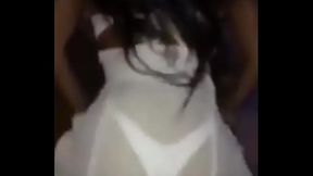 Minha mae dan&ccedil_ando de camisola