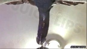 JUICY LIPS-mouth got so sloppy slurping his dick he bust a hard NUT!!!