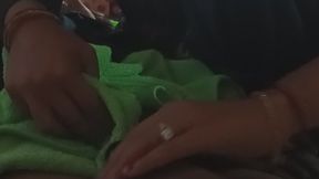 Housewife cutting pubic hair other husband