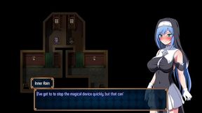 Vendo um guarda da cidade se masturbando - Nightmare Knight - Parte 3 - [Good Route]