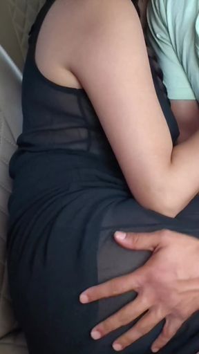 Spectacular moment from &quot;Desi Girl Friend Risky Sex in Car. Sucked Fucked Handjob Cumshot in Public&quot;