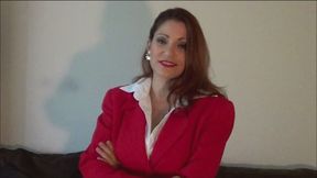 VIVIAN IREENE PIERCE HOT SEXY CEO DOM GETS ROPES AND GAG PART 1