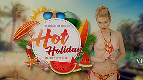 Lucy Heart In Hot Holiday - Blonde Babe
