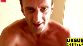 UK Sub Slut's Rough Anal Play Session With Finger-Fucking & Deepthroat Blowjob