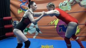 Ellina vs Stiletta - Pro-Wrestling Match - RM256 - FullHD