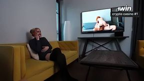 Cheating mega-slut gets caught and used as a toy, replacing her date.