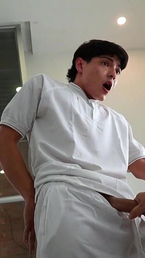 THE SPA OWNER'S STEPSON GIVES ME A HOT MASSAGE WITH A FUCK   Clip 1