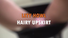 Hairy under skirt Lety Howl