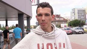 Prague dude fucked in a POV gay amateur porno movie