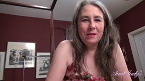 Aunt Judy's - Your Mature Step-Auntie Grace gives you a Good Morning Blowjob (POV)