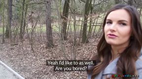 Girlfriends XXX - Nature Walk Ends in Steamy Pussy Play Sissoring