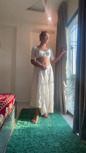 How ware saree Indian trans women