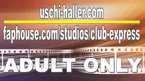 Hot German MILFs Margarita and Uschi get naked at the bowling alley